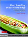 Plant Breeding and Biotechnology